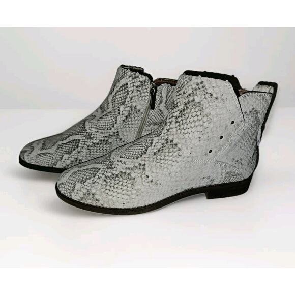 New! Franco Sarto Women's Darona Western Inspired Boot Snakeskin Pattern 9.5 - Picture 2 of 12